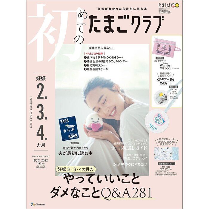 妊娠がわかったら最初に読む本 初めてのたまごクラブ 特集 ママとおなかの赤ちゃんの見通し やることのすべて たまひよ